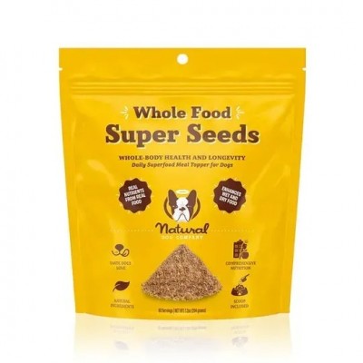 Суперфуд для собак суміш насіння Super Seed Granules Natural Dog Company для підтримки здорової шкіри, блискучої вовни та гнучких суглобів 204 г