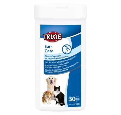 Салфетки для ушей Trixie для собак, кошек и других мелких животных 30 шт 29416
