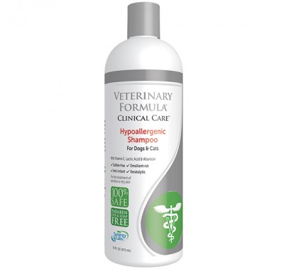 Veterinary Formula Clinical Care Hypoallergenic Shampoo Гіпоалергенний шампунь для собак та котів 473 мл