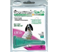 Frontline Combo L для собак вагою 20-40 кг 3 піпетки