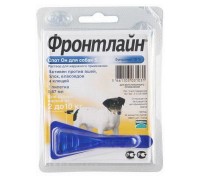 Frontline Spot On S для собак вагою 2-10 кг 1 піпетка