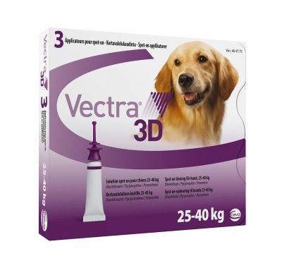 Vectra 3D для собак від 25 до 40 кг 1 піпетка