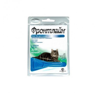 Frontline Spot On для кошек 3 пипетки