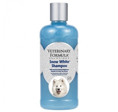 Шампунь для собак і кішок зі світлою вовною Veterinary Formula Snow White Shampoo 503 мл, 01220