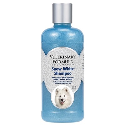 Шампунь для собак і кішок зі світлою вовною Veterinary Formula Snow White Shampoo 503 мл, 01220