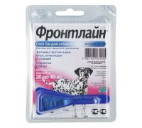 Frontline Spot On L для собак вагою 20-40 кг 3 піпетки