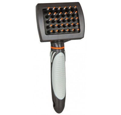 Trixie Щітка Care Brush гумові зубці 24144