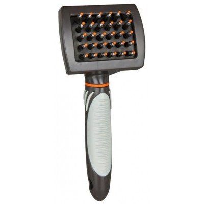 Trixie Щітка Care Brush гумові зубці 24144