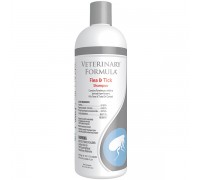 Veterinary Formula Flea&amp;Tick Shampoo шампунь від бліх та кліщів для собак та кішок з алое та ланоліном 473 мл