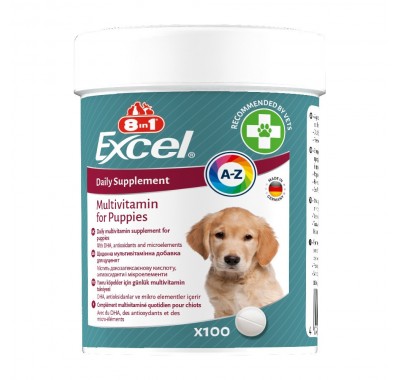Мультивітаміни для цуценят 8in1 Excel Multi Vit-Puppi 100шт 661820