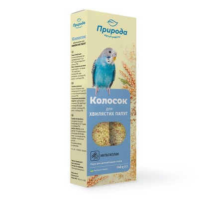 Колосок для папуги Мультизлак 140г