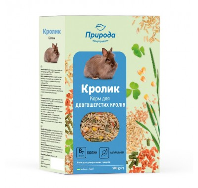 Природа Корм Кролик біотин 500г
