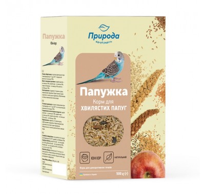 Природа Корм Папужка юніор 500г