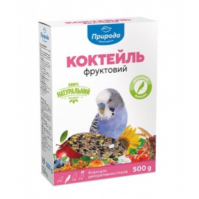 Природа Коктейль для папуги Фруктовий 500г