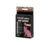 Соєвий наповнювач для кішок AnimAll TOFU Peach (персик) 2,6 кг/6л 500362