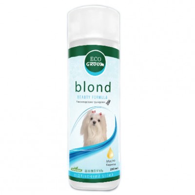 EcoGroom BLOND для собак з білою та світлою вовною 250мл