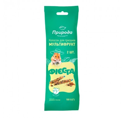 Фієста Колосок для гриз мультифрукт 100г