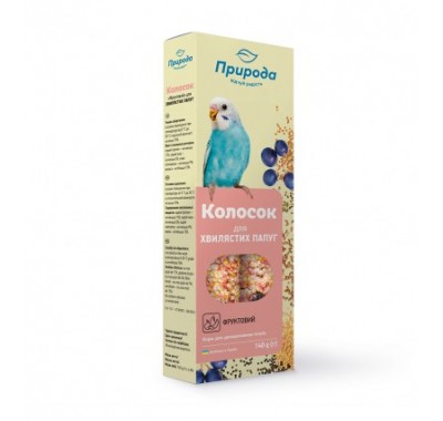 Колосок для папуги фруктовий