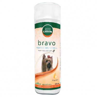 EcoGroom BRAVO шампунь для собак з довгою шерстю 250мл