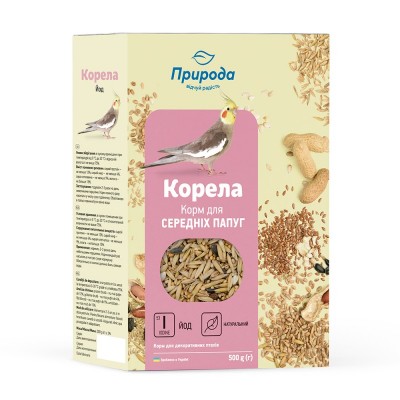 Природа Корм Корела Йод 500г