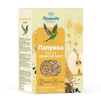 Природа Корм Папужка ЕНЕРГІЯ 500г