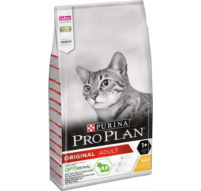 ProPlan ORIGINAL для взрослых кошек с курицей 1,5 кг
