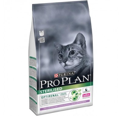 ProPlan Cat Sterilised для стерилизованных кошек с индейкой 1,5 кг