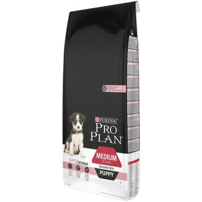 ProPlan Puppy Medium Sensitive Skin із лососем 12 кг