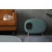 Закритий туалет для кішок Cat litter Box MS Modern, темно-зелений 60х38х45см