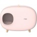 Закрытый туалет для кошек Cat litter Box MS Modern, розовый 60х38х45см