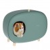 Закритий туалет для кішок Cat litter Box MS Modern, темно-зелений 60х38х45см