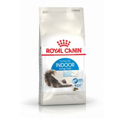 Royal Canin INDOOR LONGHAIR (від 1 року, довгошерсті, що живуть у приміщенні) 2 кг