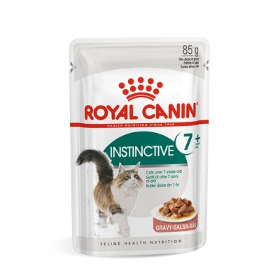 Royal Canin INSTINCTIVE+7 у соусі 85 г