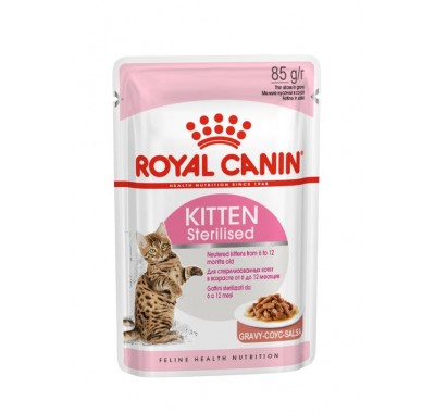 Royal Canin KITTEN STERILISED у соусі 85 г