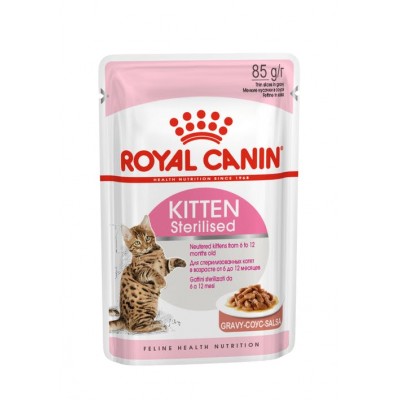 Royal Canin KITTEN STERILISED у соусі 85 г