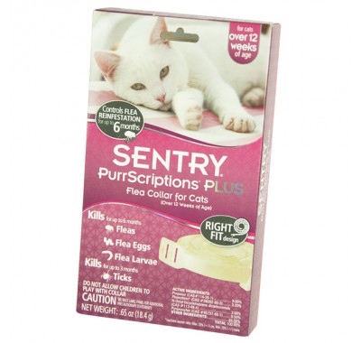 Sentry urrScriptions Plus Collar нашийник для котів та кошенят 32 см