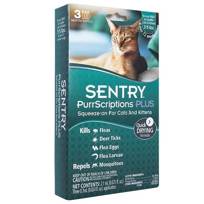 Sentry PurrScriptions Plus Для кішок до 2,2 кг (1 піпетка)