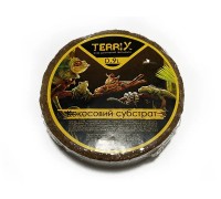 Кокосовий субстракт для тераріумів, TerriX, дрібний 0,9 л 65 г 9922