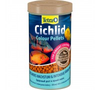 Корм Tetra Cichlid Colour для всіх цихлід, для яскравості забарвлення, 500 мл (гранули) 197343