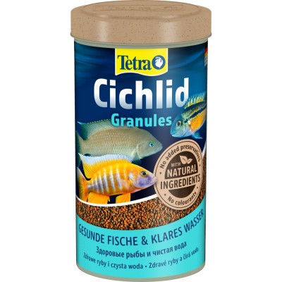 Корм для риб Tetra Cichlid Granules для цихлід 500мл 146594