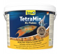 Корм Tetra Min XL Flakes Granules для акваріумних рибок у пластівцях 10 л/2,1 кг 769946
