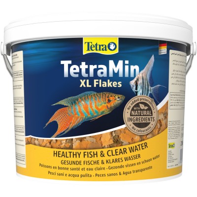 Корм Tetra Min XL Flakes Granules для акваріумних рибок у пластівцях 10 л/2,1 кг 769946