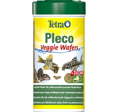 Корм для риб Tetra Pleco Veggie Wafers (для травоїдних донних риб) 250мл 199118