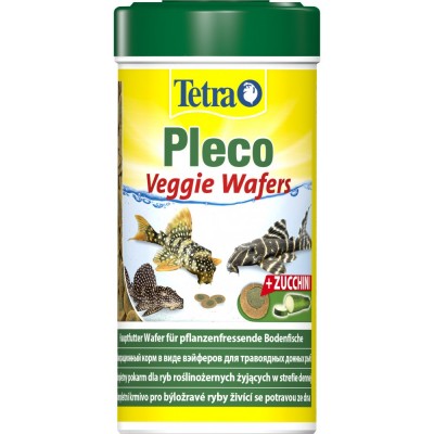 Корм для риб Tetra Pleco Veggie Wafers (для травоїдних донних риб) 250мл 199118