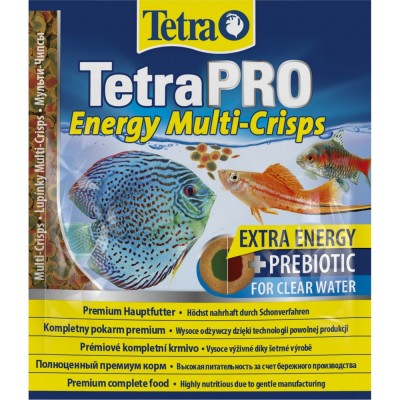 Корм Tetra PRO Energy Multi-Crisps для акваріумних риб, 12г 149335