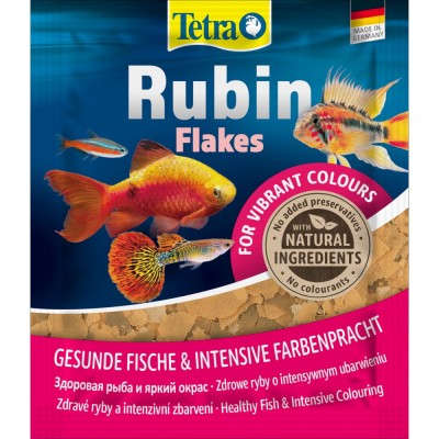 Корм для акваріумних рибок Tetra Rubin Flakes для забарвлення 12г 766396