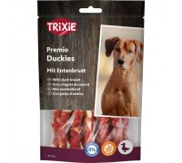 Ласощі для собак Trixie Premio Duckies кісточки з кальцієм та качкою 100 г 31538