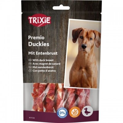 Ласощі для собак Trixie Premio Duckies кісточки з кальцієм та качкою 100 г 31538