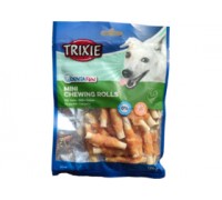 Ласощі для собак Trixie Паличка для чищення зубів з куркою DENTAfun МІНІ 120г/6см 31346