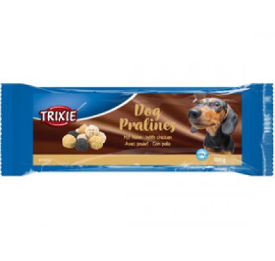 Ласощі для собак Trixie Dog Pralines з куркою 100г 31652